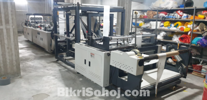 Non woven tisu Bag machine